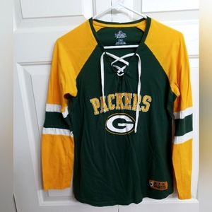 Green Bay Packers Shirt- Women's Large
